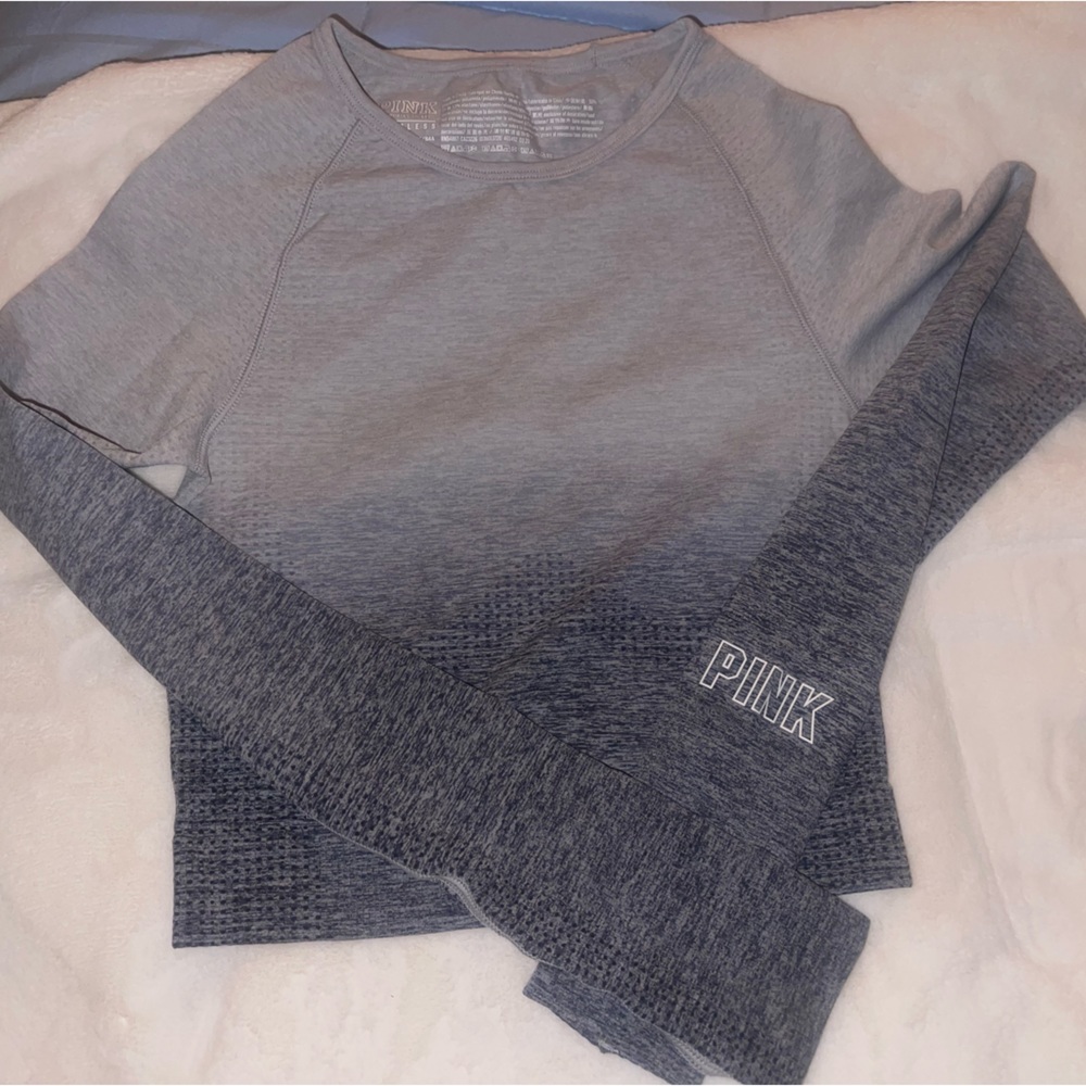 PINK long sleeve gym shirt